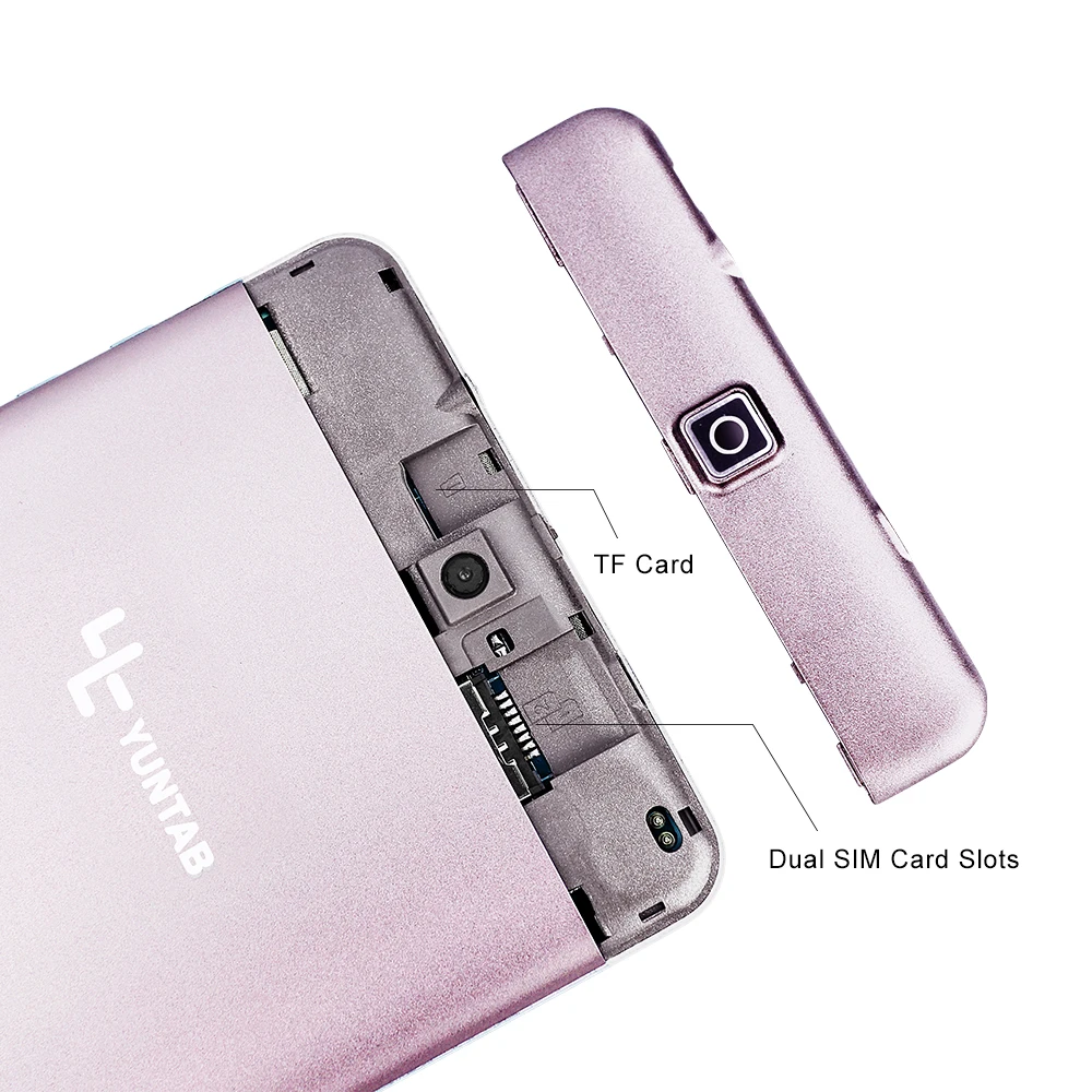 Yuntab 7 inch Alloy Tablet PC E706 Android 5.1 Quad Core 1G+8G with normal size SIM Card Cell phone Dual Camera(rose gold) Yuntab 7 inch Alloy Tablet PC E706 Android 5.1 Quad Core 1G+8G with normal size SIM Card Cell phone Dual Camera(rose gold)