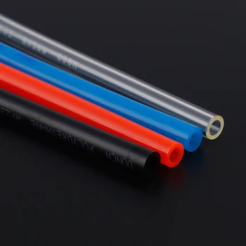 

1m OD*ID 12*8 PU Air Tube Clear/Black/Red/Blue Polyurethane Tubing Pneumatic Hose Pipe for Air Pump Compressor Connector