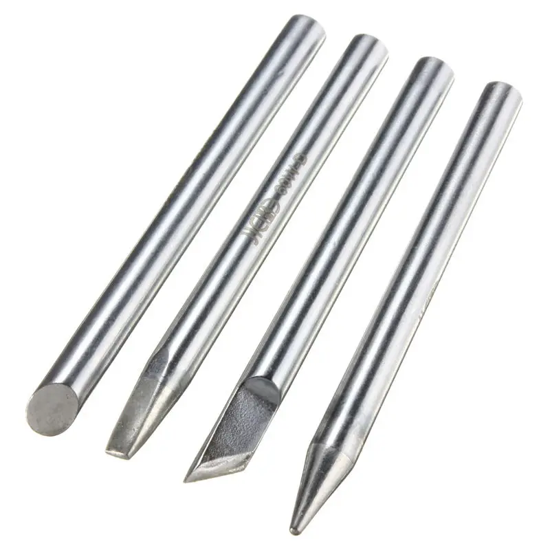 4 Type Choice 60W 70mm Electric Soldering Solder Iron Bit Tips Dia For