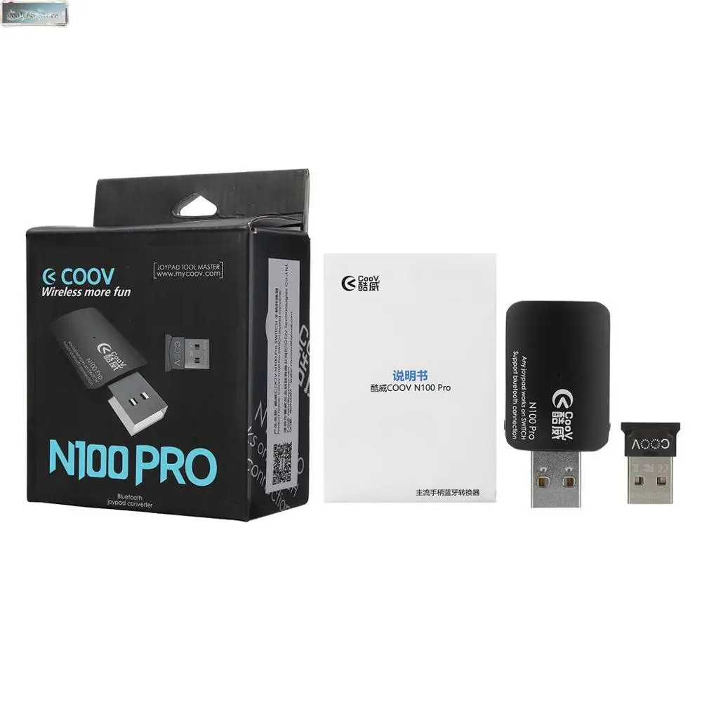 Конвертер USB Coov N100 PRO для PS4/Xbox One/Xbox 360 адаптер проводного геймпада Nintendo Switch
