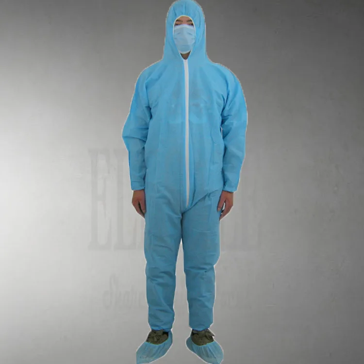 1 шт одноразовый белый синий комбинезон защитный костюм для живописи украшения одежды Рабочая одежда L/XL/XXL