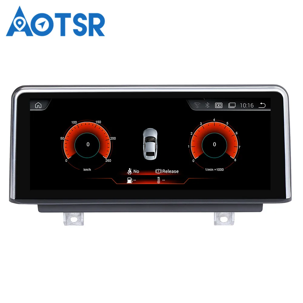 Best Aotsr Android 4.4 Car GPS Navigation NO DVD Player Headunit For BMW 3/4 Series F30-F36 2013-2016 1 Din Radio Multimedia Stereo 2