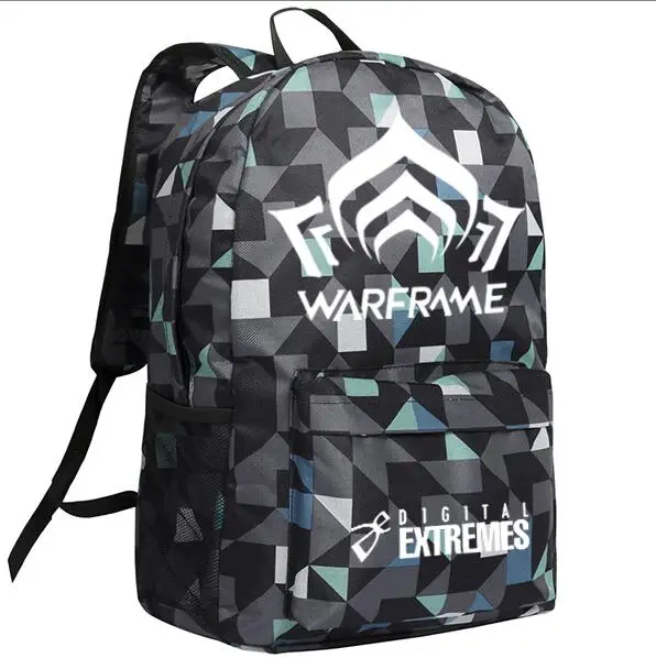 

Computer Game Warframe Backpack ACG Online Shoulder Bag Boys and Girls School Bag Men Daypack 2019 NEW