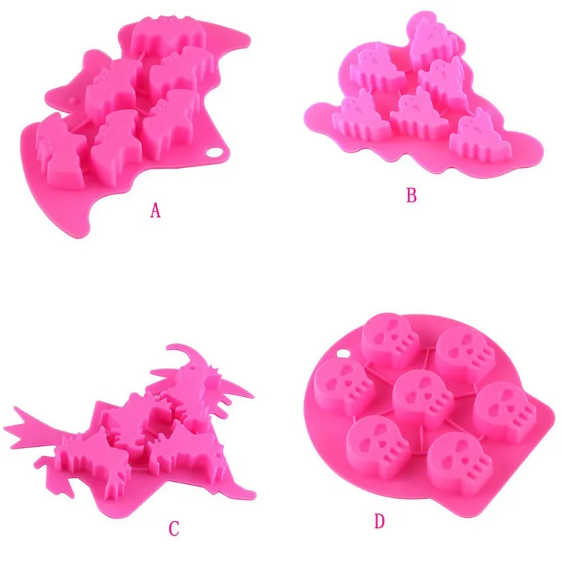 

Halloween Silicone Ice Tray Spot Silicone Ice Machine Ice Mold Can Hang Fruit Ice Box