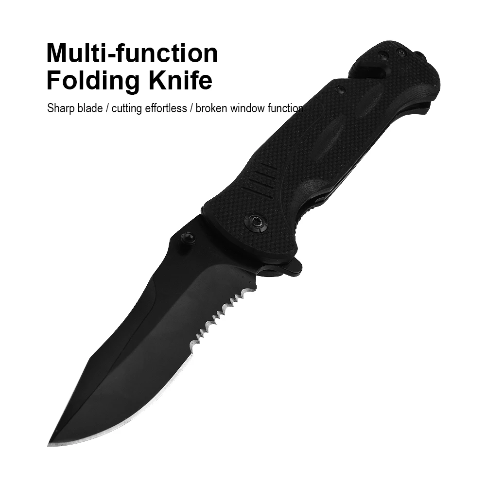 JelBo лезвие из нержавеющей стали многофункциональный складной нож портативный карманный нож для походов и охоты кемпинга выживания тактический нож