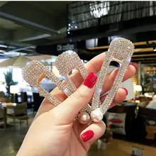 Новинка, стразы, жемчуг, шпилька, Корейская сетка, красная, для невесты, головной убор, челка, заколка, аксессуары для волос заколка, боковая заколка, для девушек, для карточек, головной убор