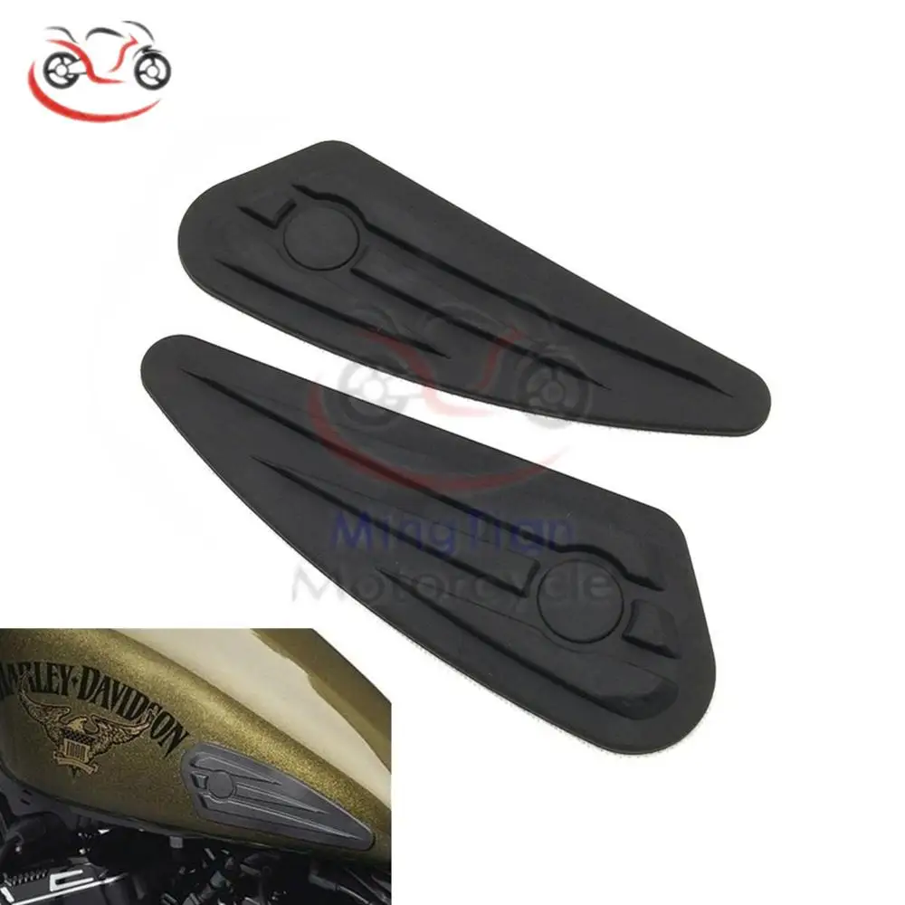 Наколенники для топливного бака наклейки Harley Sportster XL 883 1200 Dyna Street 500 750 Softail 48 Nightster