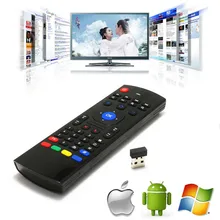 2.4 Ghz Fly Air Mouse MX3 Sans Fil Mini Clavier Pour mini pc HTPC ordinateur portable smart tv kiii z4 m8s t95 Android TV Box Télécommande