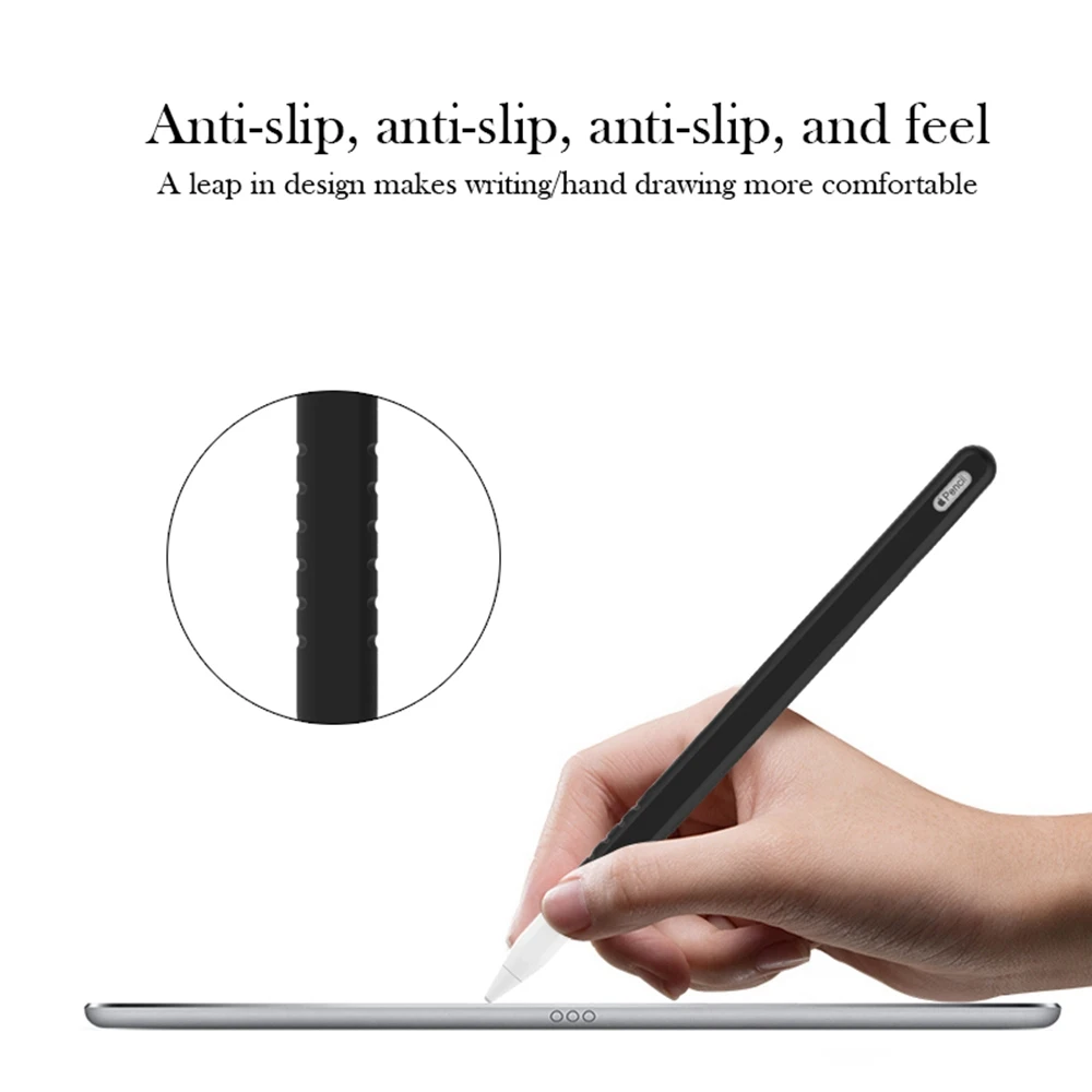 

KISSCASE Matte Silicone Case For Apple Pencil 2nd Generation For iPad Pencil 2 Tip Holder Tablet Touch Pen Stylus Pouch Sleeve