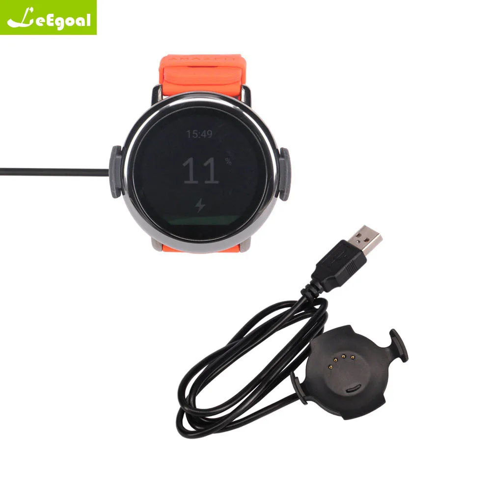 

Protable Charging Cradle Dock for Xiaomi Huami AMAZFIT Pace Smart Watch USB Charger Stand Data Sync Cord smart accessory