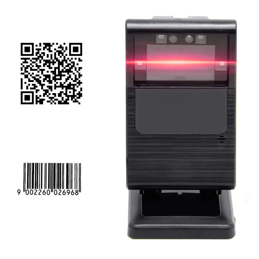 IssyzonePOS 1D 2D QR الباركود ماسحة 1200 مرات/s الباركود ماسحة التصفير الصوت قابل للتعديل التلقائي صورة USB السلكية ماسحة