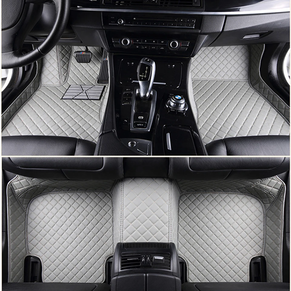 Esteiras do Assoalho Carro para Porsche Todos os Modelos Acessórios de Automóveis Personalizado Cayenne Cayman Macan Panamera Boxster 718 911 Esteiras 955 7 cayenne 955 todos os modelos cayman macan