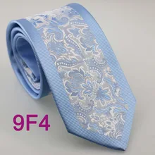 YIBEI coahella галстук Небесно-Голубой каймы серебряные цветочные жаккардовые галстуки микрофибровая ткань мужские галстуки мужские платья с бантом Corbata