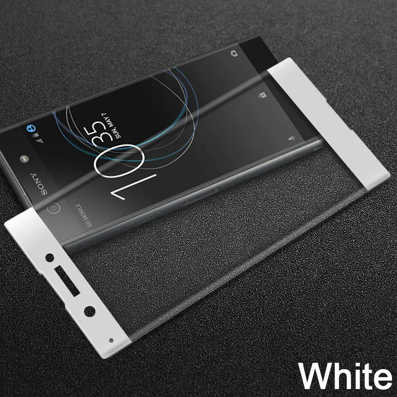 9H 3D закаленное стекло lcd изогнутая полная защитная крышка для экрана для sony Xperia XA1/XA1 Dual G3121 23 25 G3112 16 защитная пленка