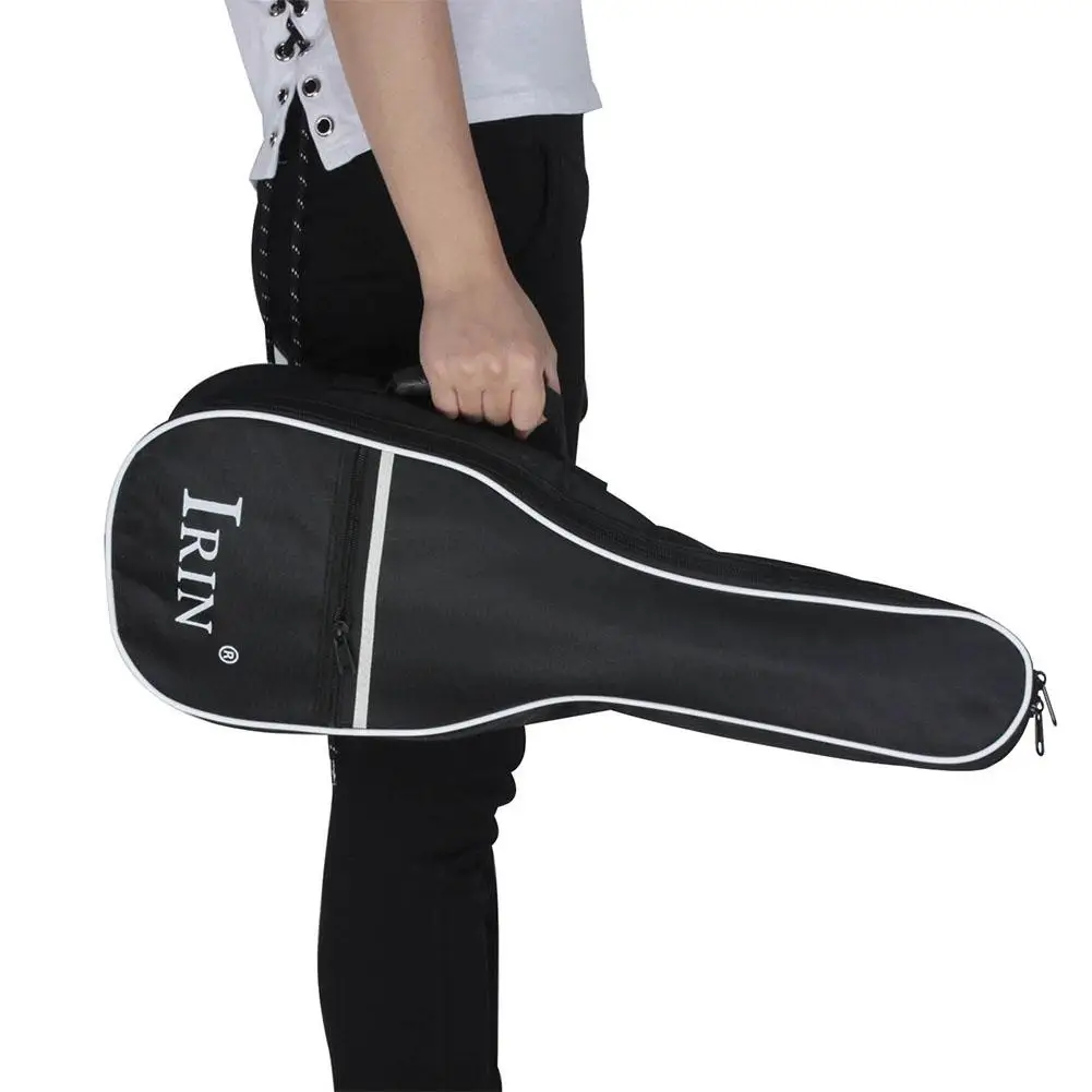 21/23/26 Inch Guitar Bag Oxford Cloth Waterproof Ukulele Cover Bag Soft Case Adjustable Shoulder Straps Guitar Carry Bags Black