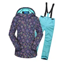 Зимние лыжные костюмы для девочек, ветрозащитные спортивные комплекты для детей, флисовые куртки с капюшоном для девочек, комбинезоны, верхняя одежда для детей