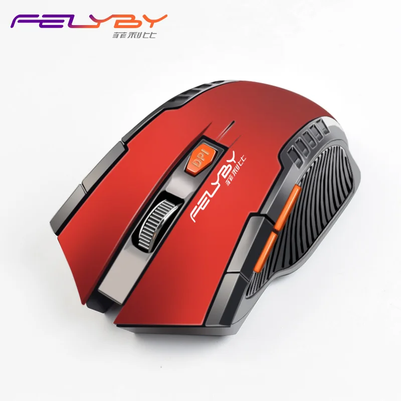 

FELYBY USB wireless mouse anti-fingerprint dexterous professional gaming mouse for computer lapto high quality 2.4GHz 1600DPi