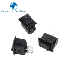 TZT 10 шт./лот 10*15 мм SPST 2PIN вкл/выкл G130 лодка кулисный переключатель KCD11 3A/250 в автомобиль приборная панель грузовик RV ATV дома