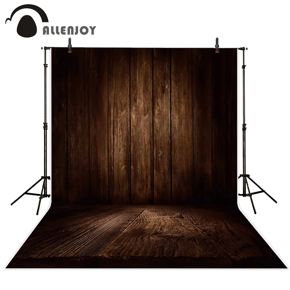 Goede Allenjoy achtergrond fotografie dark boom ring houten vloer achtergronden photocall aanpassen camera decoratie
