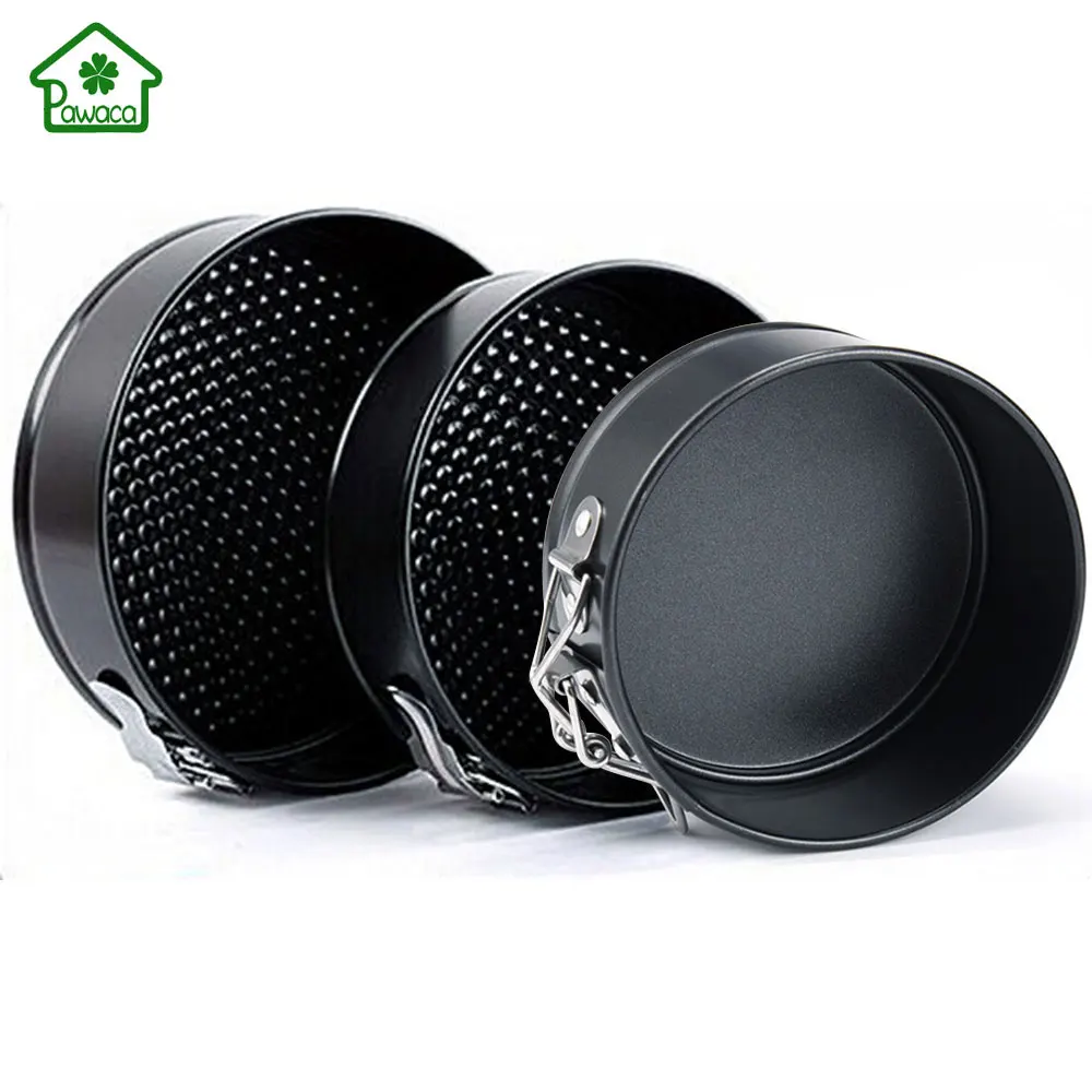 3Pcs Baking Pans Bakeware Cake Mold Round Cake Bake Dish Non stick