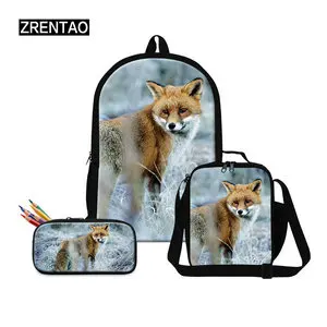 fox backpack for children