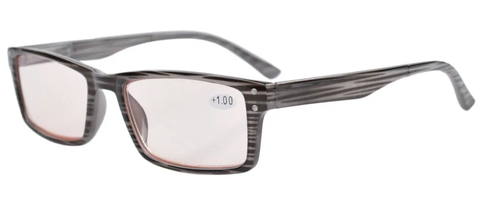 CG057 Eyekepper УФ-защита, антибликовые/Голубые лучи, компьютерные очки для чтения янтарные тонированные линзы для чтения для мужчин и женщин