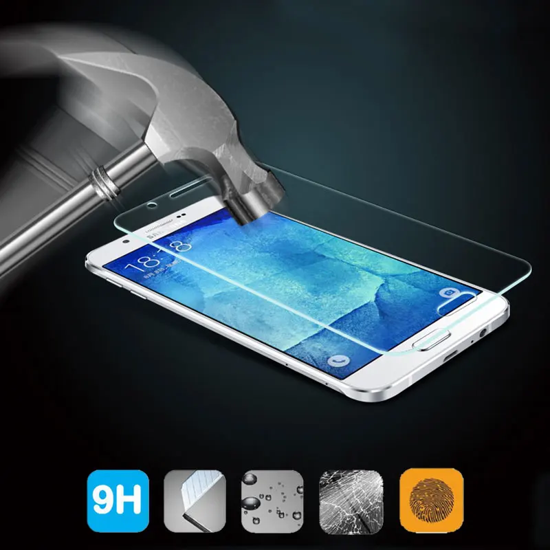 Закаленное стекло для Samsung Galaxy J1 2016 SM J120F J120H J120 защитный чехол экрана 2015 J100F J100FN