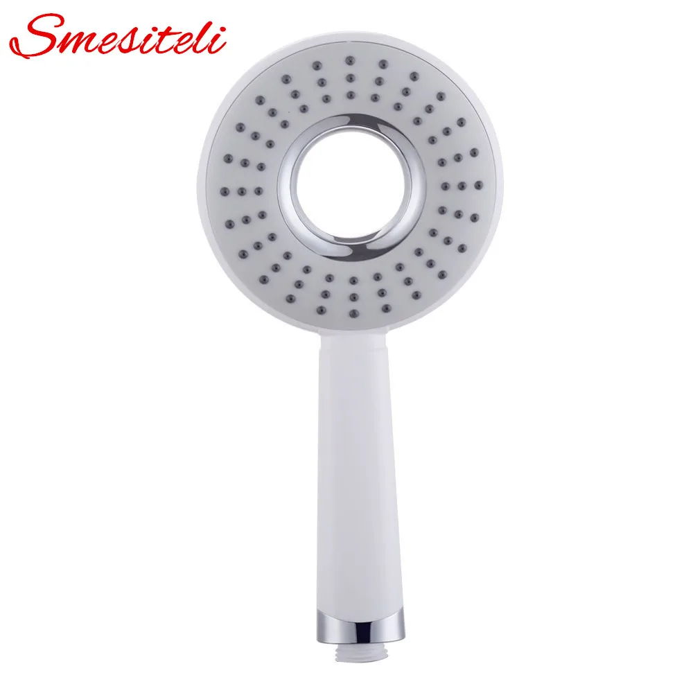 Bocal do Chuveiro Cabeça de Chuveiro Mangueira de Baixa Smesiteli Nova Alta Qualidade Super Booster Handheld da Economia da Água Durável Pressão Chuveiro
