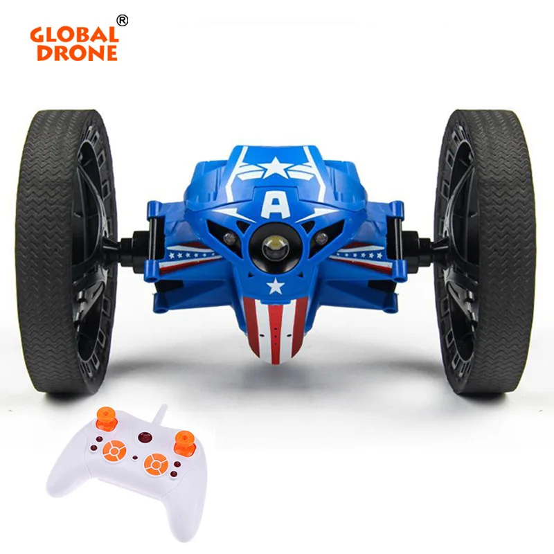 

Global Drone Jumping-Sumo with LED Light Remote Control Robot with Flexible Wheels Mini Cars Bounce Car Toys Gift for kids