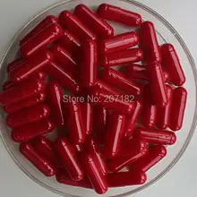 10000 шт./упак.) лучшие продажи разделенный красный/красный цвет 0# желатиновая капсула, упаковка лекарств, пустая капсула, капсула