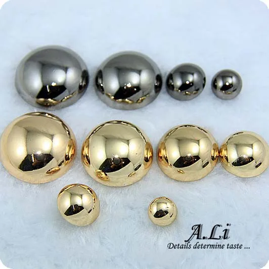 

Free shipping Quality buttons metal button overcoat sweater buttons gold mushroom