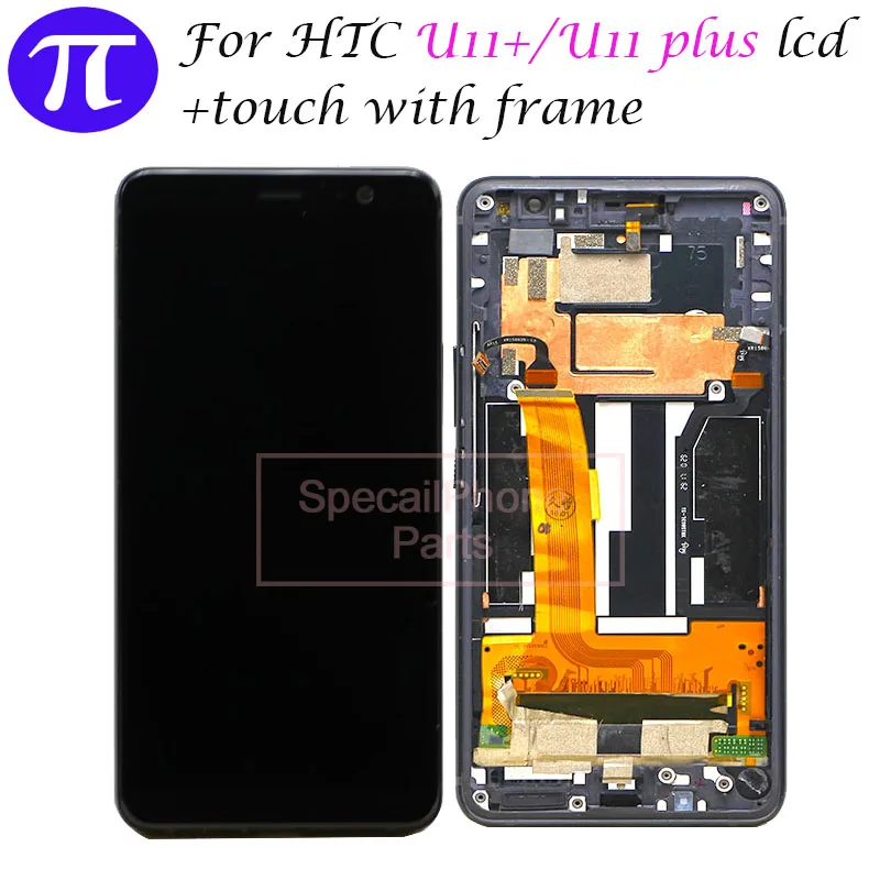 

For HTC U11 Plus LCD Display Touch Screen Digitizer Panel Assembly Replacement 6.0" 1440x2880 For HTC U11 Plus U11+ LCD