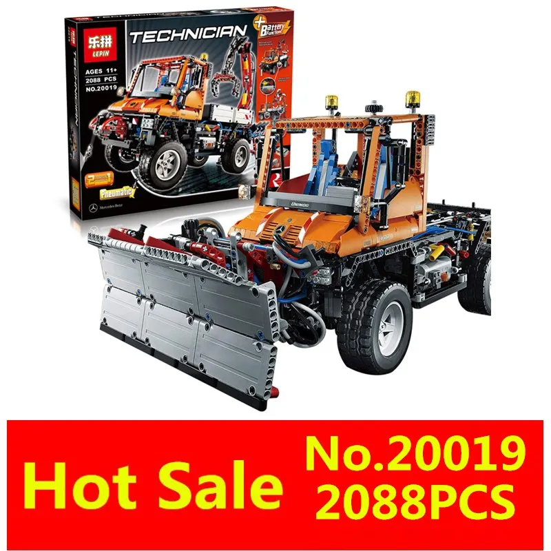 

NEW LEPIN 2088pcs 20019 Technic Series Mechanical Cars Unni Monk Model Building Blocks Bricks Compatible 8110 Toy Gifts