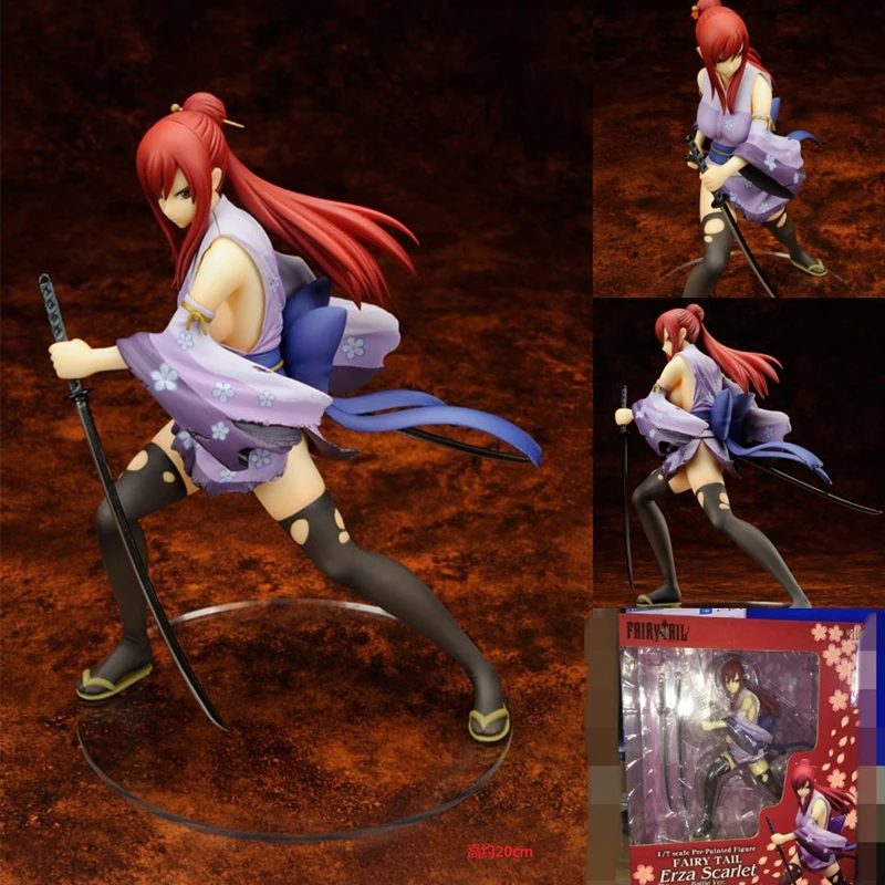 20cm Anime Fairy Tail 2 Edition Erza Scarlet Doll ...