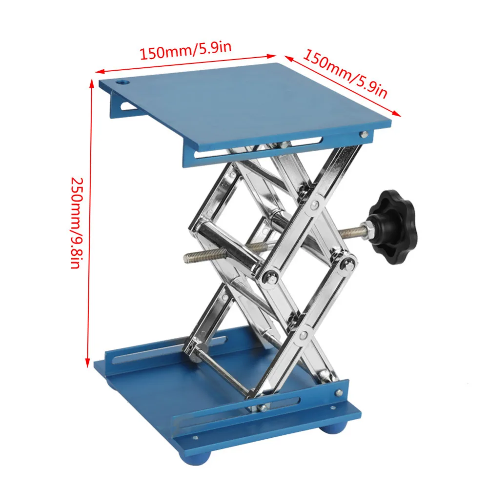 Профессиональный лабораторный домкрат, подъемная платформа, подставка для ножниц, 150*150*250 мм, 100 мм* 100 мм* 160 мм, Подъемные Инструменты