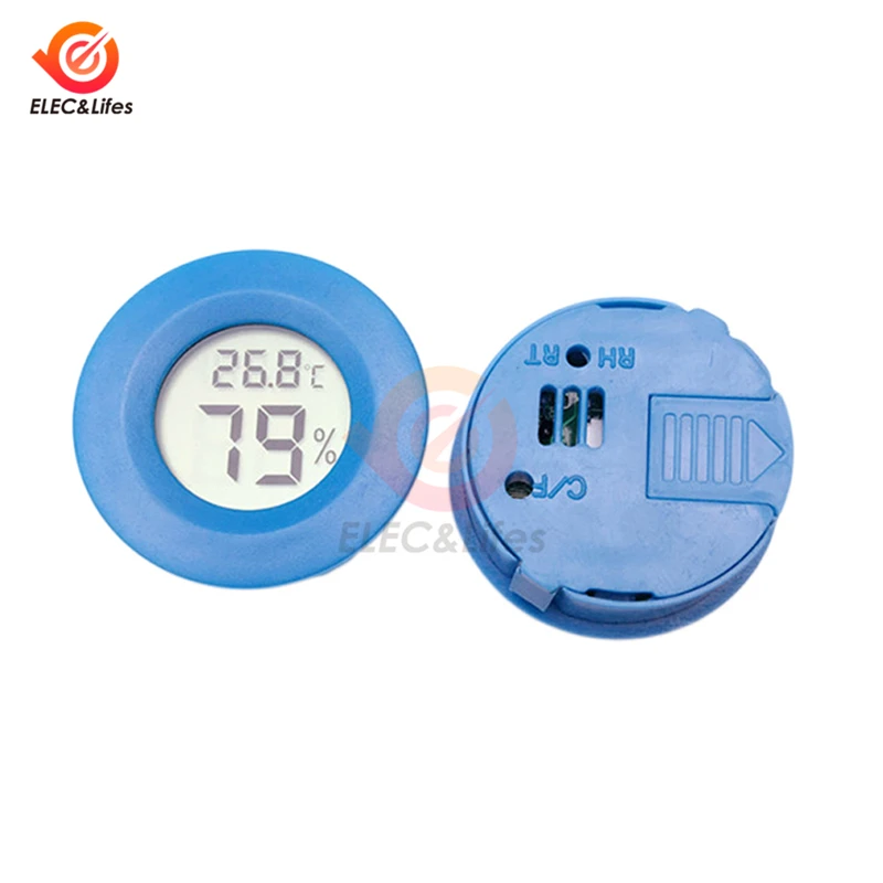 Мини ЖК-цифровой термометр гигрометр удобный датчик температуры измеритель влажности детектор Термометр Тестер