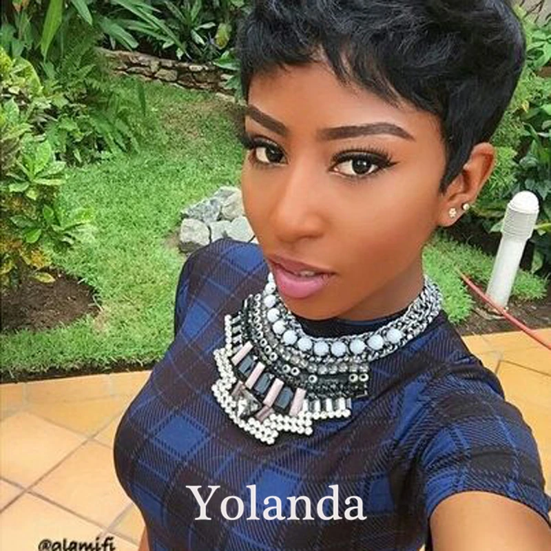 Full Lace Human Natural Hair Wigs With Baby Hair Lace Frontal Wig