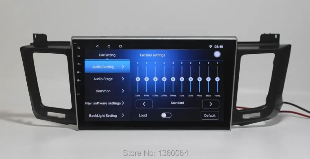 Sale Nedehe 10.1 inch 2G+32G Android 8.0 Car DVD GPS Navigation For Toyota RAV4 2013 2014 2015 car radio audio video player+canbus 10