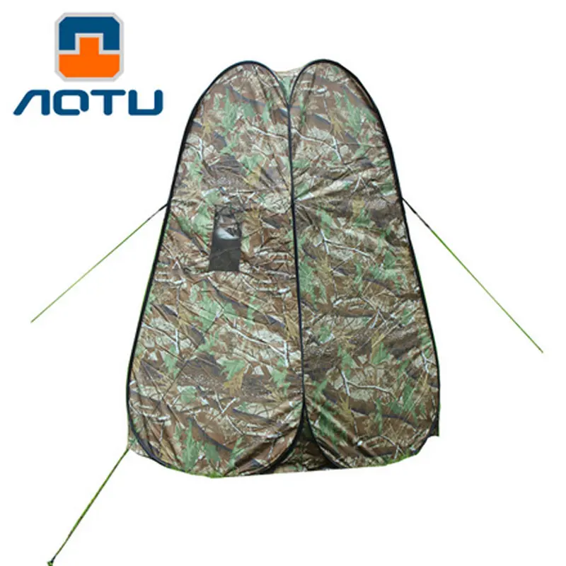 Free Shipping shower tent beach fishing shower outdoor camping toilet tent changing room shower tent with CarryingBag Camouflage