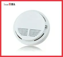 SmartYIBA Independent Fire Alarm Smoke Sensor Fire Sensor Photoelectric Smoke Detector