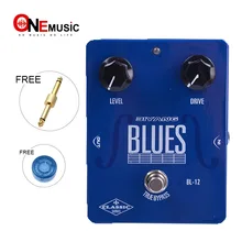 Biyang BL-12 BLUES True Bypass Overdrive Effect электрогитара педаль с Бесплатный Педальный разъем