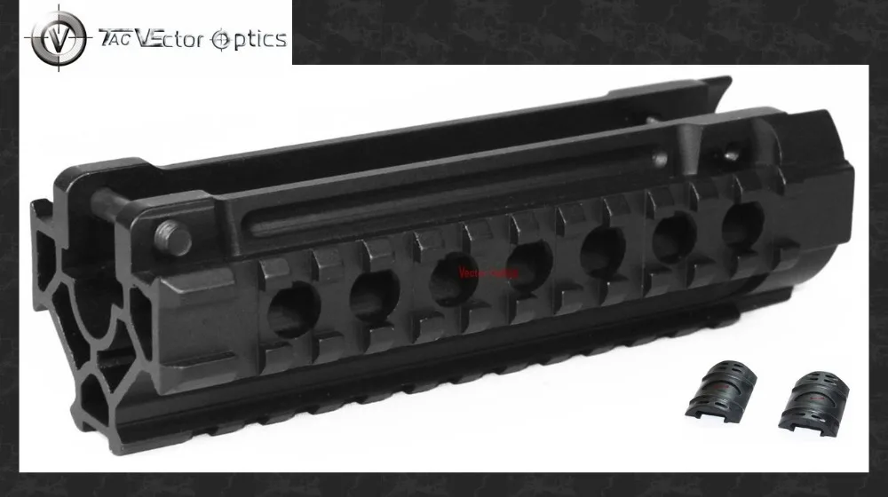

Vector Optics MP5 H&K Tri-Rails Tactical Compact Hand Guard Picatinny Rail Mount System Free Shipping & 9pcs Covers