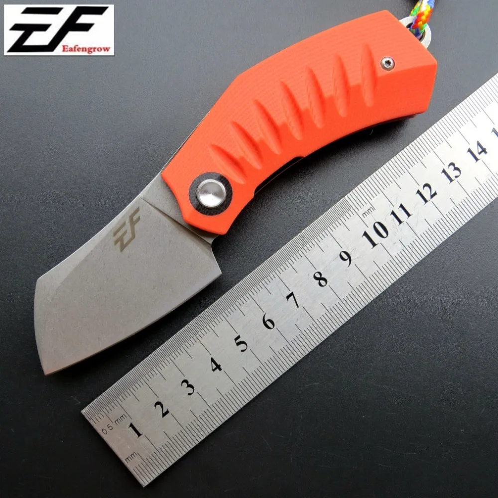 Eafengrow EF85 58-60HRC D2 лезвие G10 ручка складной нож для выживания, инструмент для кемпинга, карманный нож для охоты Тактический уличный инструмент EDC