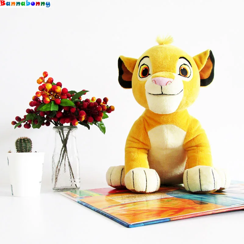 Высокое Качество Милые 1 шт. сидя высокая 26 см Simba Король Лев плюшевые игрушки, Simba мягкие животные куклы для детей Подарки
