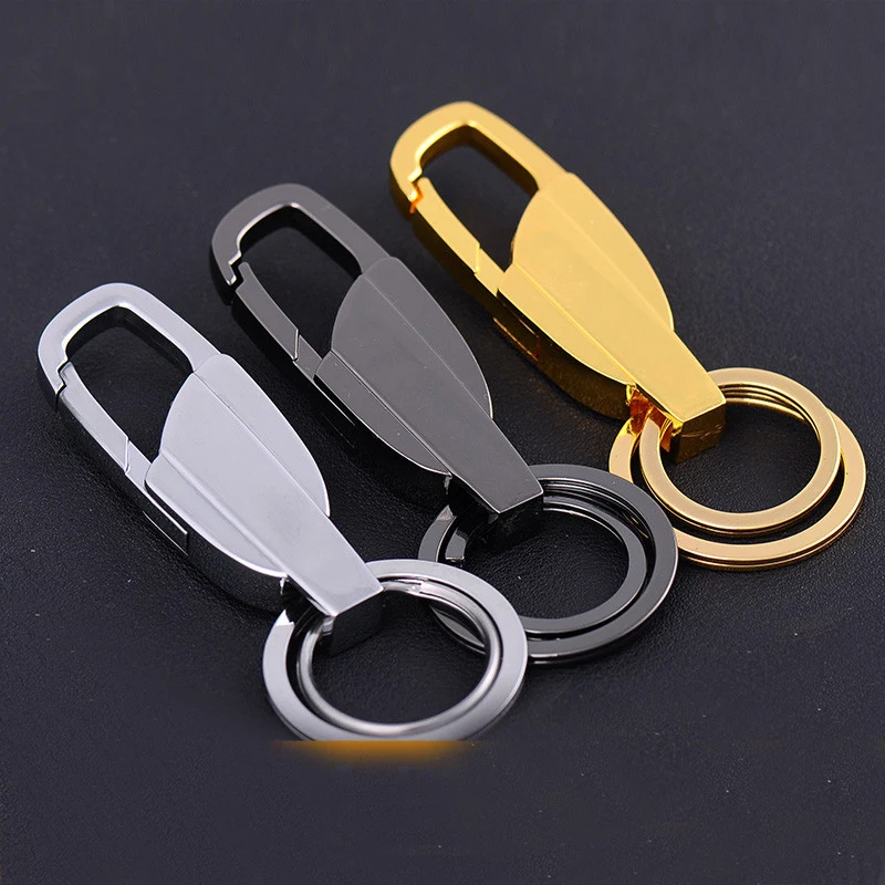 Design Cool Personalised Luxury Manual metal inlay non rust Keychain