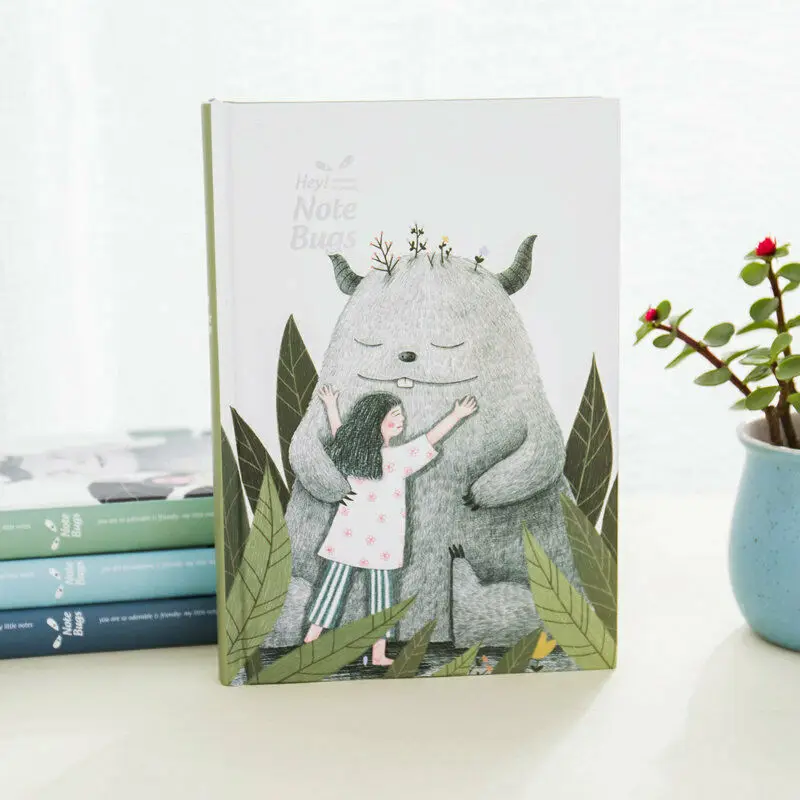 

A6 cute monster cover creative hardcover notebook fashion student diary notebook