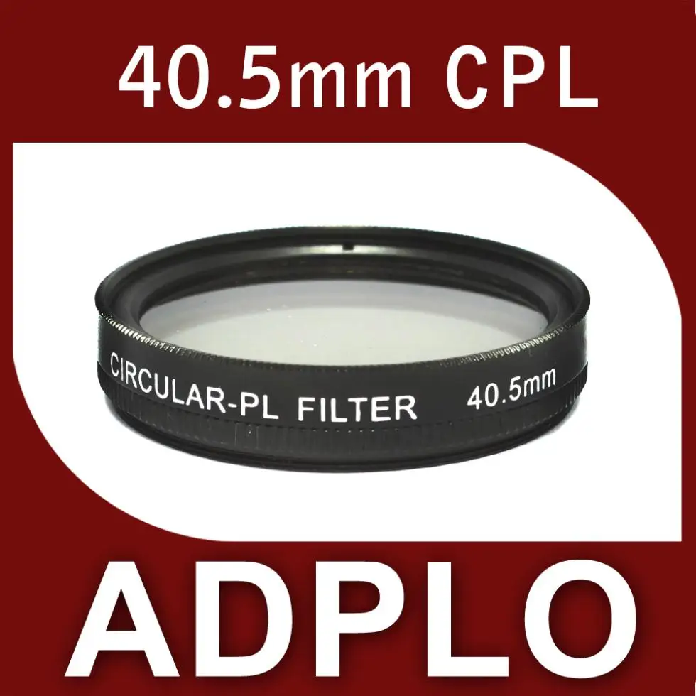 Фильтр для объектива Pixco поляризатор 40 5 мм Canon Nikon Sony Pentax Sigma Olympus|lens filter|polarized lensfilter