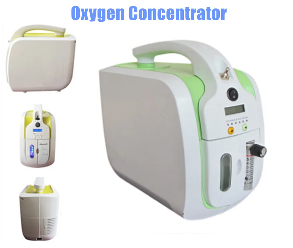  Portable Oxygen Concentrator 110V 220V Home Use Healthcare O2 Generator Oxygen Bar Oxygen Supplying