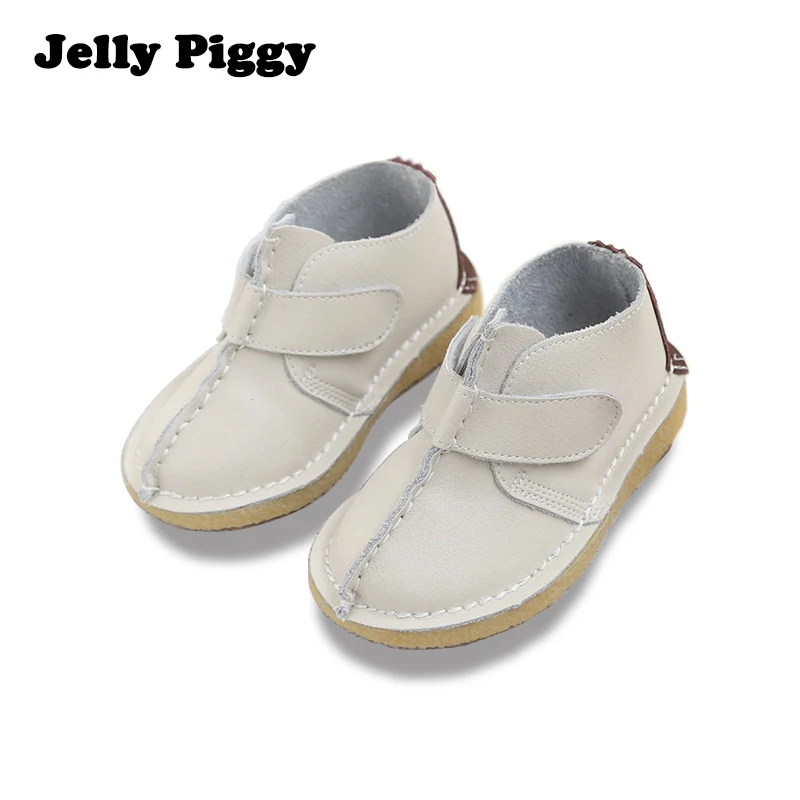

Jelly Piggy Shoes For Kids 2018 Autumn New British Style Leather Fashion Children'S Leather Shoes Big/Little/Baby Casual Shoes