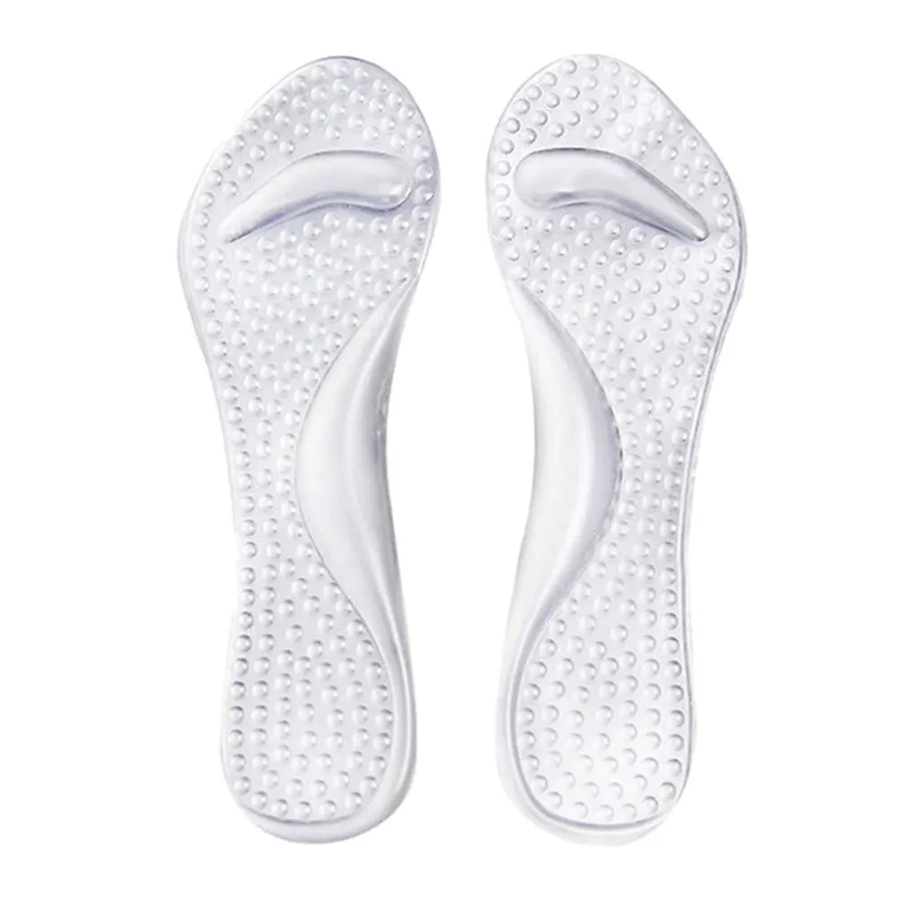 

Transparent Silicone Insoles High Heels Foot Cushion Arch Support Shoes Pads